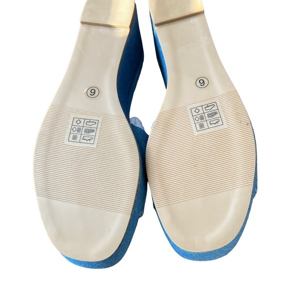 NWT Asos Design Tazlin Demi Wedge Size 9 - Picture 4 of 5